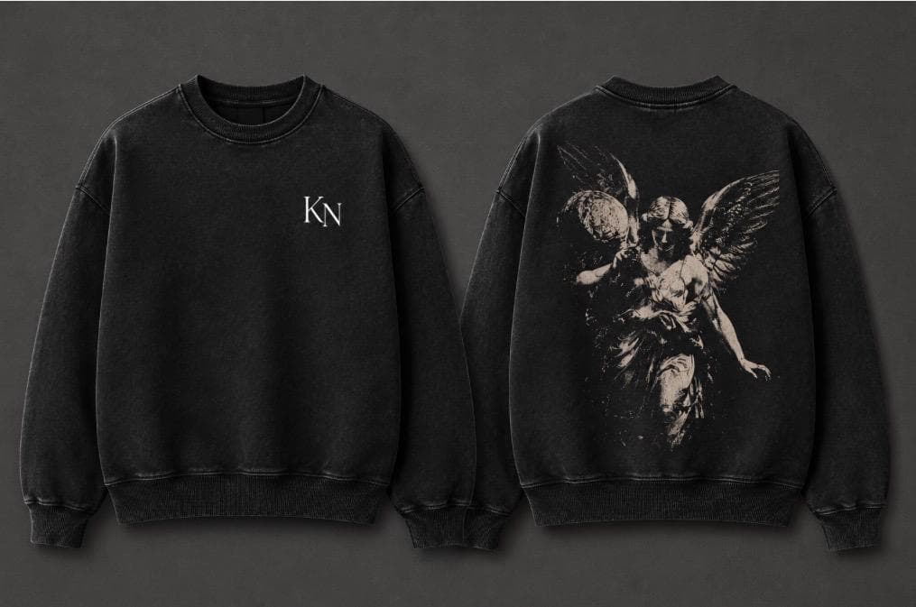 Sudadera Ángel Oscura