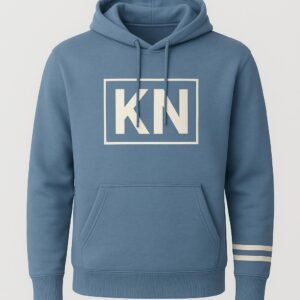 Sudadera KN Box Logo - Azul Acero