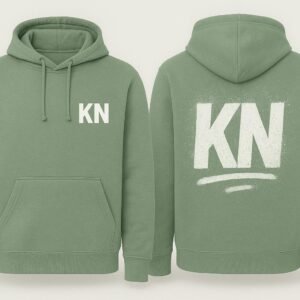 Sudadera KN Diagonal - Verde Oliva