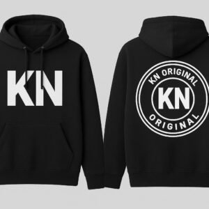 Sudadera KN Framed - Negro & Plata