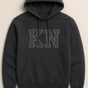Sudadera KN Varsity Outline – Gris Antracita