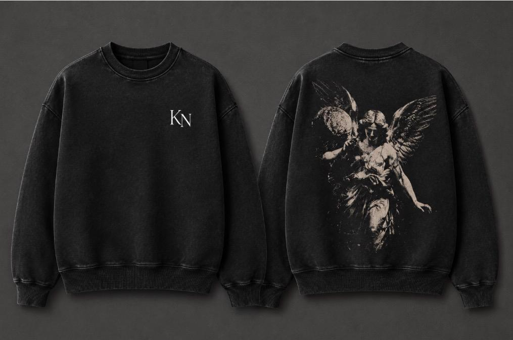 Sudadera Crewneck "Dark Angel"